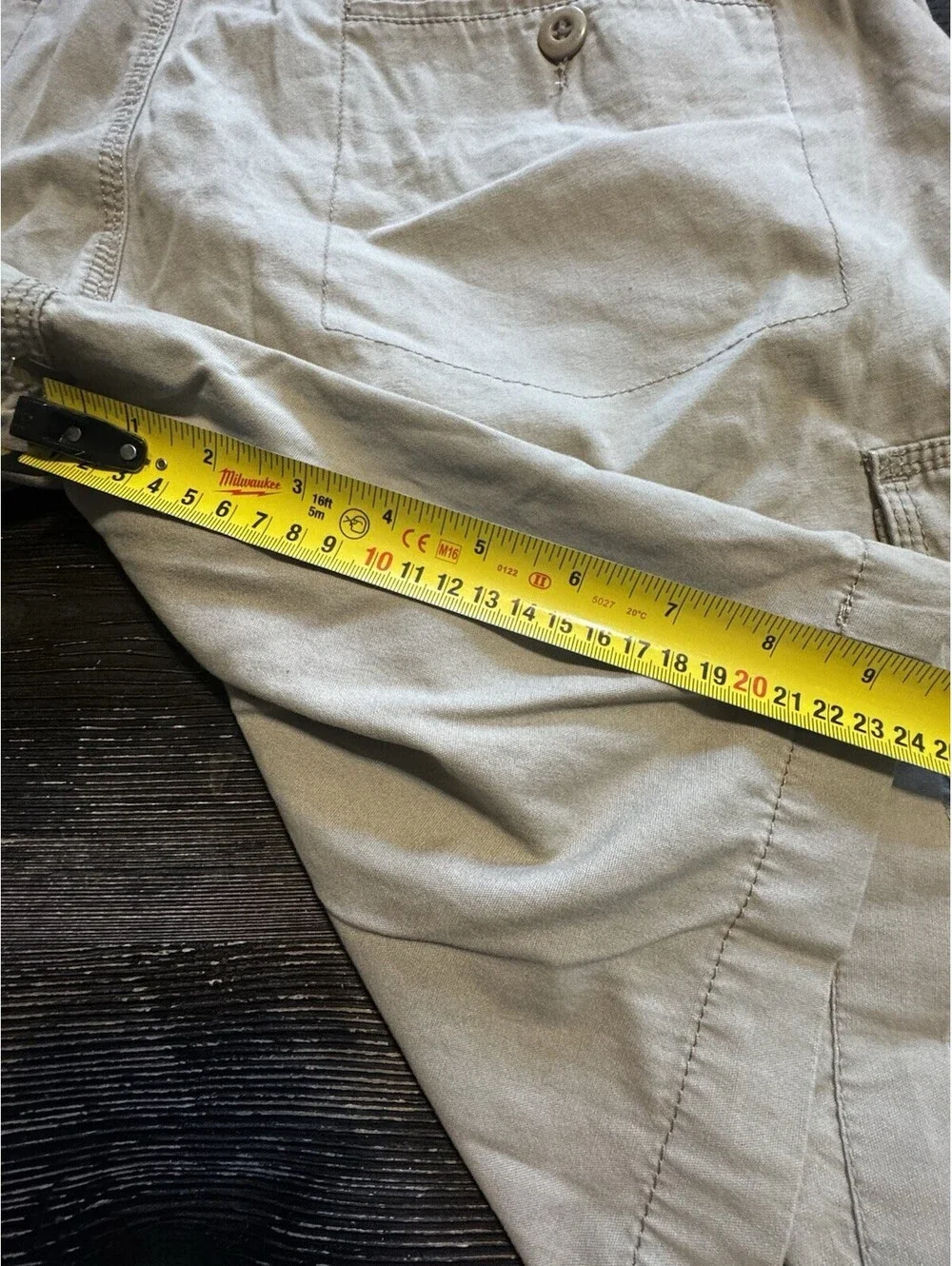 RedHead Mens Cargo Shorts 38 Khaki 100% Cotton 9” Inseam Bass Pro NWT